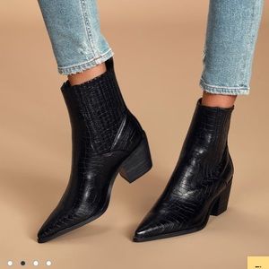 Lulus Rocco 1 Pointed Toe Ankle Boot